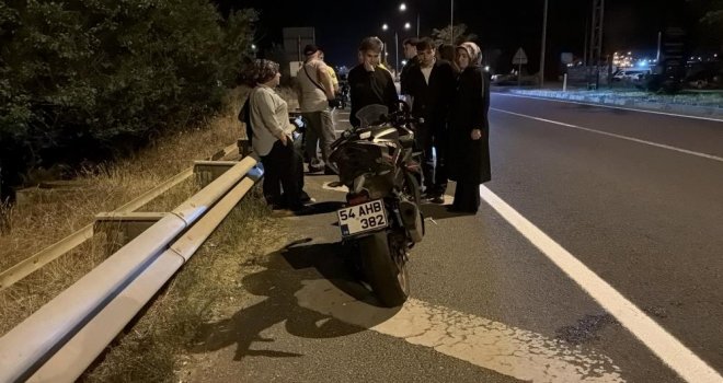 Bolu’da iki motosiklet çarpıştı: 2 yaralıiiiii.....