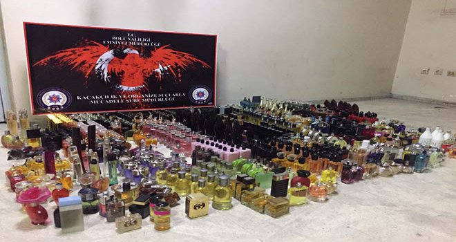 Bolu’da kaçak parfüm operasyonu: 1 gözaltı