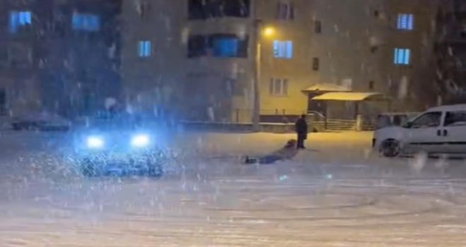 Bolu’da kar yağışı kimlerine eğlence kimilerine ise zulüm oldu