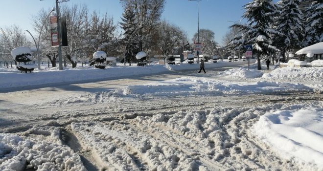 Bolu’da, kar yağışında hafta sonu tarihi rekor bekleniyor