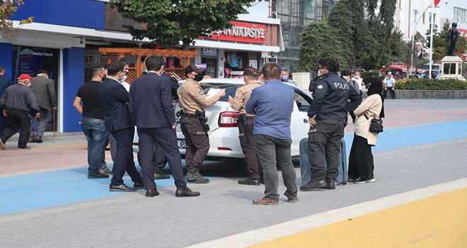 Bolu’da maske takmayan kişilere 744 bin bin lira ceza