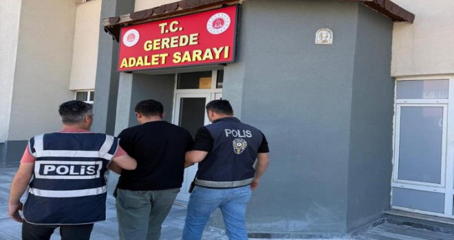 Bolu’da şantiyeden 2,5 milyon liralık malzeme çalan şüpheli tutuklandı