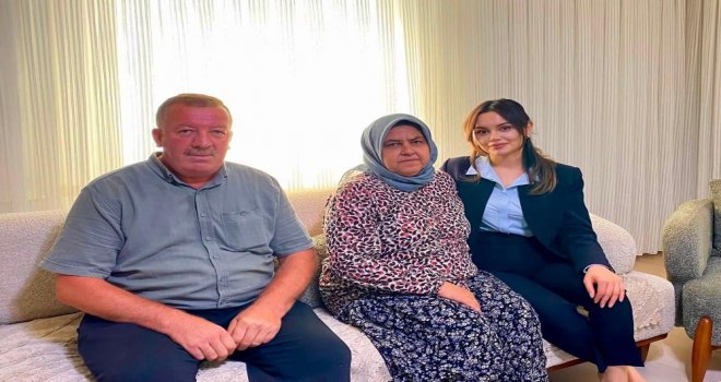 Bolu’da şehit ailesine ziyaret: Yeni kaymakamdan vefa örneği
