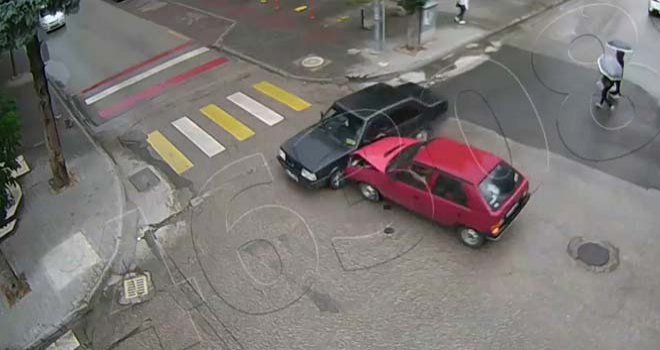 Bolu’da, trafik kazaları KGYS kameralarına yansıdı