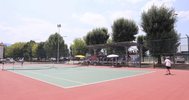 Bolu’da Ulusal Tenis Turnuvası başladı....