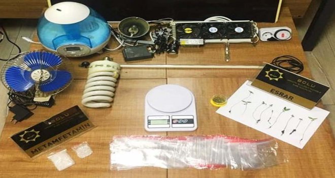 Bolu’da uyuşturucu operasyonu: 1 tutuklama.....