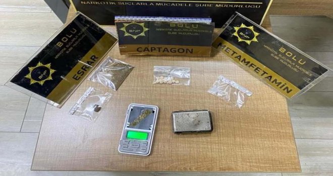 BOLU’DA UYUŞTURUCU OPERASYONU