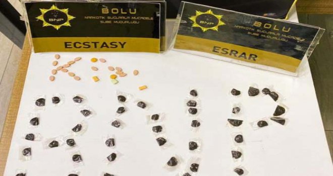 Bolu’da uyuşturucuyla yakalanan yabancı uyruklu şahıs tutuklandı...