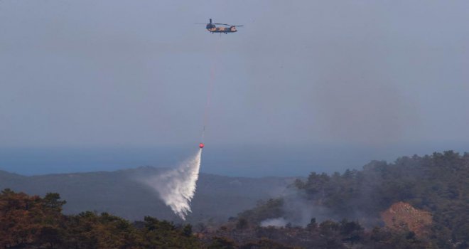 Bolu'dan Marmaris yangınına destek