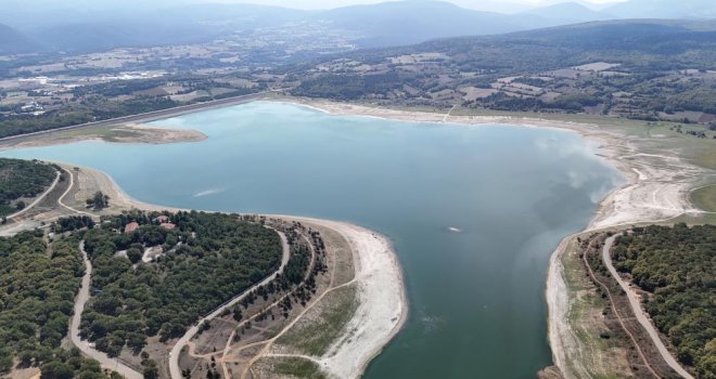 Bolu’nun 3 aylık içme suyu kaldı: Su seviyesi yüzde 19