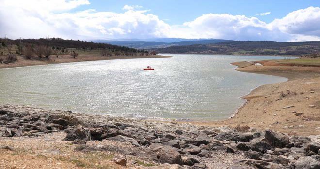 Bolu’nun içme suyu göletinde seviye yüzde 43’e yükseldi