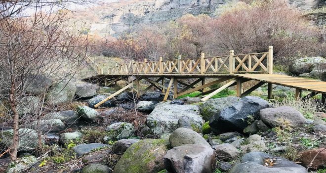BOLU'NUN İLK EKOTURİZM GÜZERGÂHINDAKİ ÇALIŞMALAR TÜM HIZIYLA SÜRÜYOR 