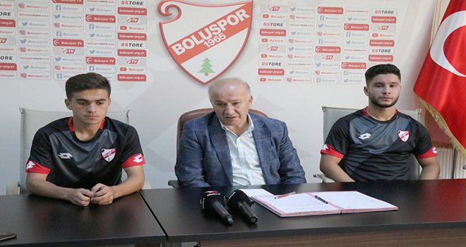 Boluspor, 3 yeni transferine imza attırdı