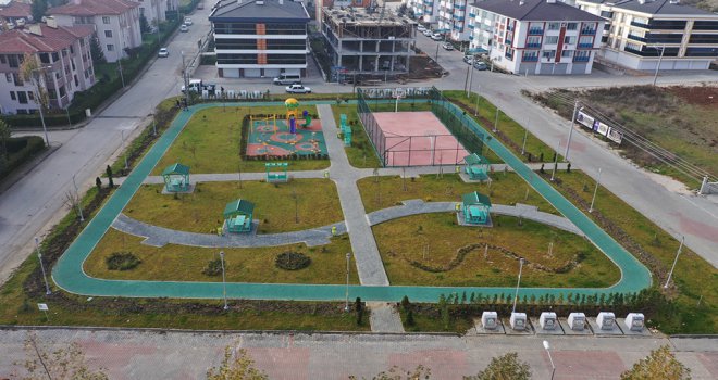 Bolu’ya rekor sayıda yeni park kazandırıldı...