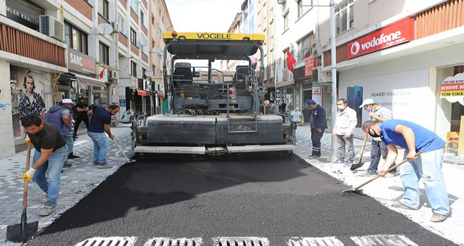 Börekçiler Sokak yeni görünümüne kavuşuyor