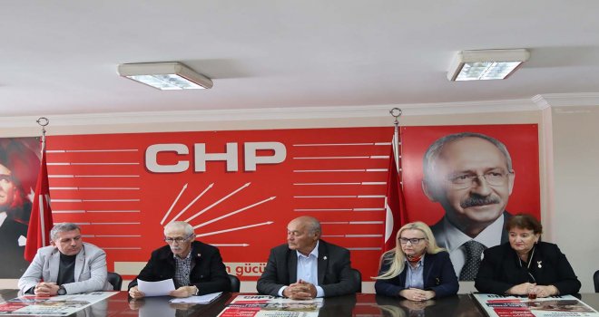 CHP İl Başkan Yardımcısı Mehmet Duru ; ‘Bu yasa baştan aşağı sansür ve otosansür yasasıdır’