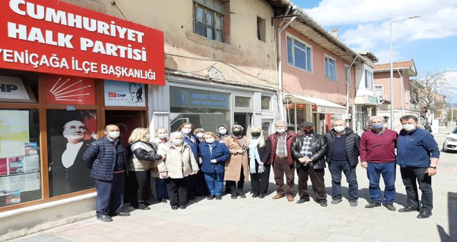 CHP'li kadınlar ilçelerde de örgütlenmeye hız veriyor...