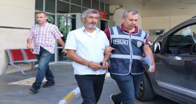 Cinayet zanlısı, yakınını görmeye gittiği cezaevinde yakalandı