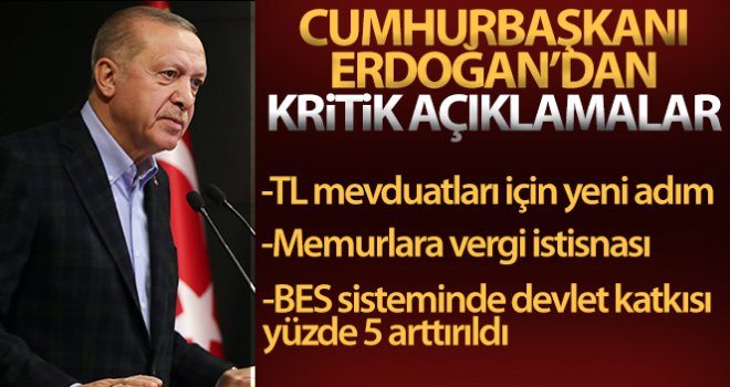 Cumhurbaşkanı Erdoğan'dan kabine sonrası önemli açıklamalar