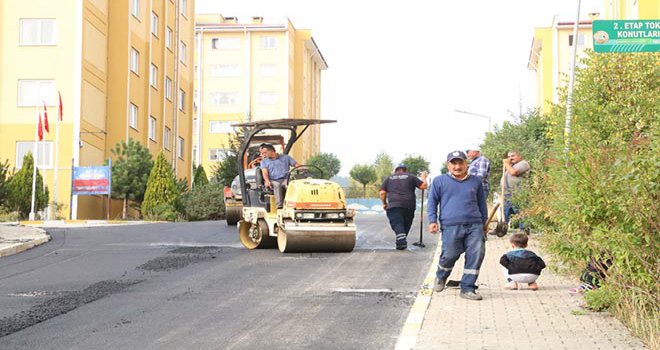Dağkent 2. Etap TOKİ sıcak asfalta kavuşuyor