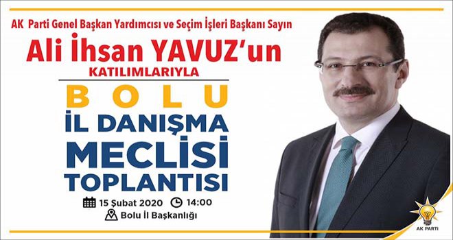 Danışma Meclisine Ali İhsan Yavuz katılacak 