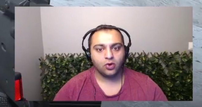 Depreme canlı yayında yakalandı........