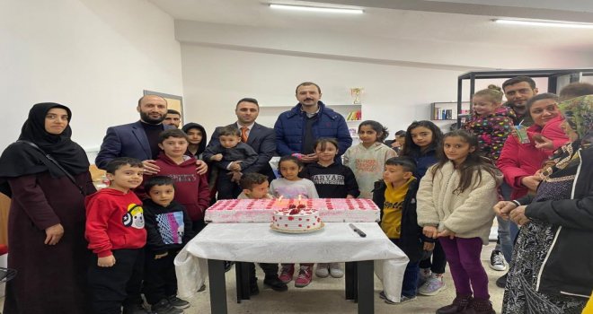 Depremzede çocuklara moral günü.....