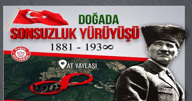 Doğada sonsuzluk yürüyüşüne davetlisiniz