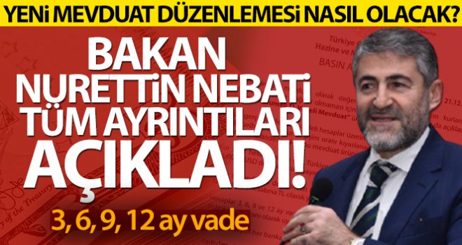 Dövize endeksli TL mevduat düzenlemesinin ayrıntıları açıklandı