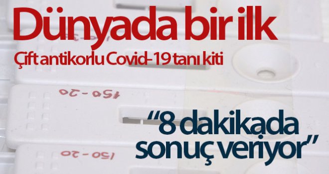 Dünyada bir ilk: Çift antikorlu Covid-19 tanı kiti ÇOMÜ'de geliştirildi