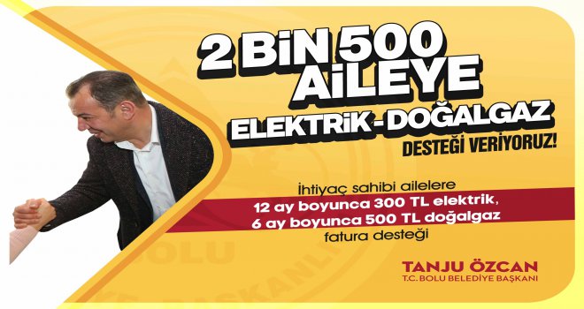 Elektrik ve doğalgaz destekleri hesaplara yattı