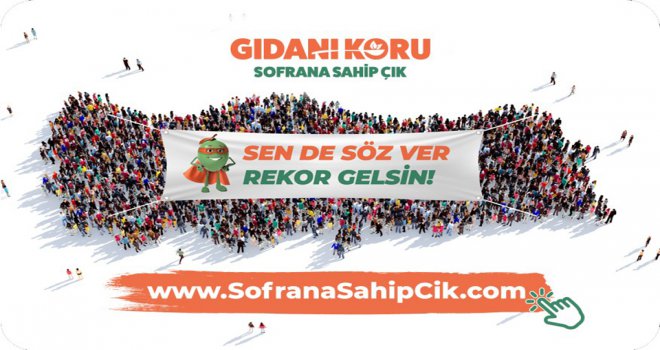 Gıda israfı için Bolu’dan 861söz