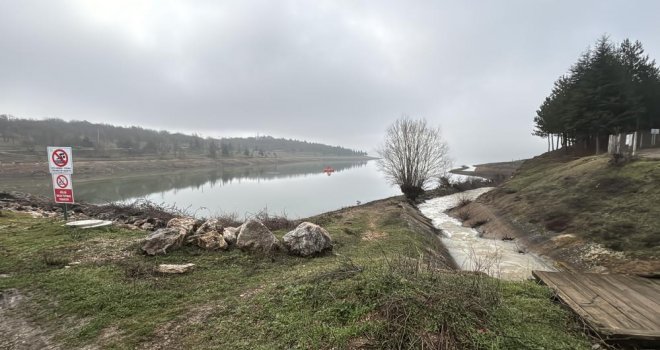 Gölköy'de su seviyesi yüzde 62 oldu....