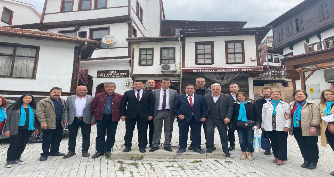 GÖYNÜK HALKI AHMET ÖRNEKBAŞ’I BAĞRINA BASTI