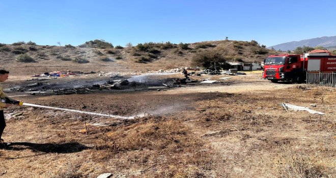 Hurdalar alev aldı......