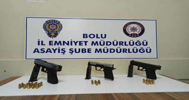 ‘Huzur 14’ uygulamasında 3 silah yakalandı