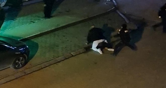 İki grubun kavgasını bekçiler biber gazıyla ayırdı