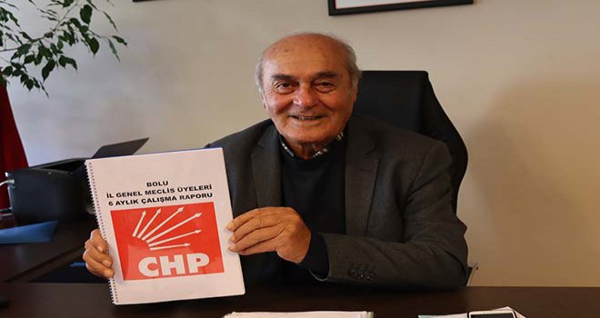 İl Genel Meclisinin CHP’li üyeleri Bolu’da bir ilke imza attılar…