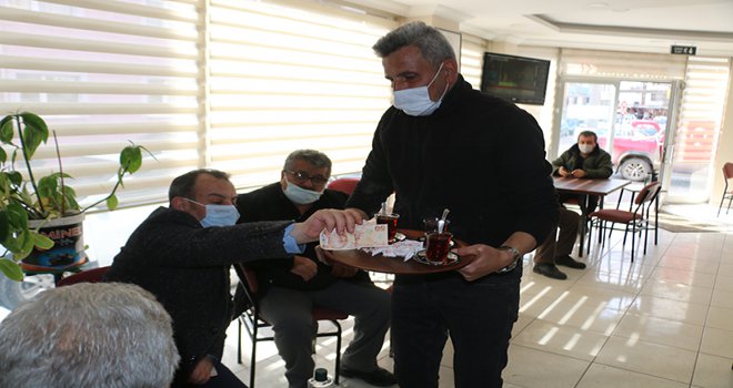 İlk çaylar Başkan Özcan’dan