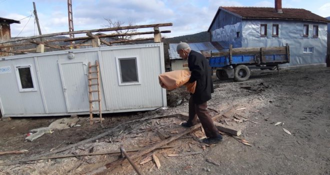 İrfan dedenin konteyner mutluluğu