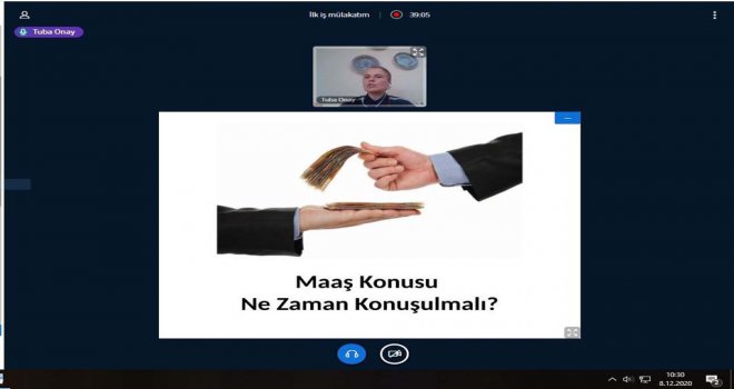 İş mülakatında dikkat edilmesi gerekenler konuşuldu