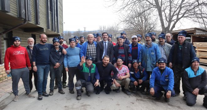İşçiler sordu, AK Parti Adayı Demirkol cevapladı