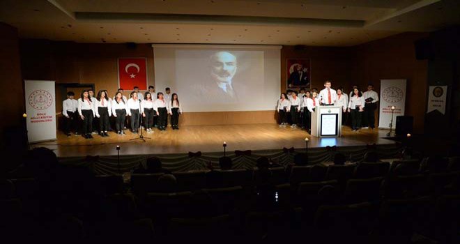 İstiklal Marşı’nın Kabulü ve Mehmet Akif Ersoy’u Anma Günü Programı Düzenlendi 