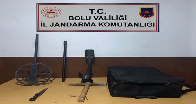 Jandarmadan kaçak kazı operasyonu