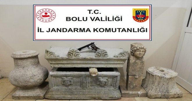 Jandarmadan tarihi eser operasyonu: 1 gözaltı.......