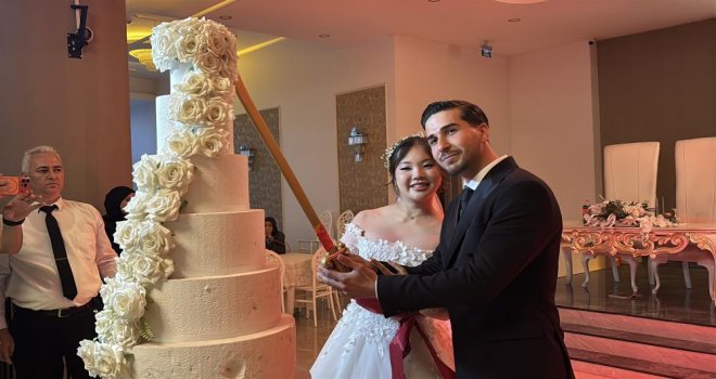 Japonya'dan Bolu'ya 8 bin kilometrelik aşk mutlu sonla bitti