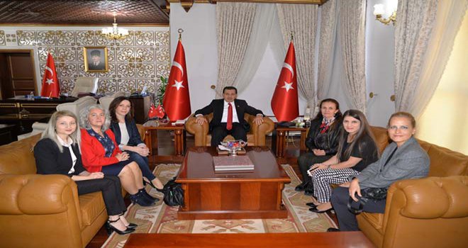 Kadın Girişimcilerden Vali Ümit’i Ziyaret