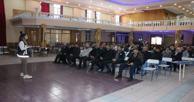 Kamu personeline ‘NarkoHedef’ eğitimi verildi