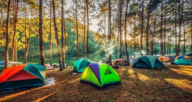 Karadeniz Bölgesi’nde 97 kamp alanı bulunuyor