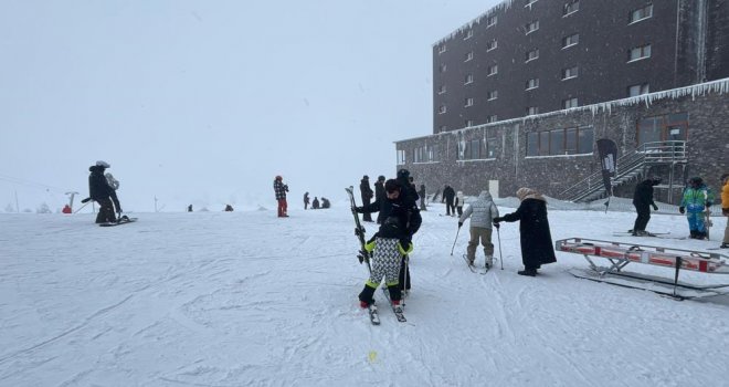 Kartalkaya'da sömestr hareketliliği…..